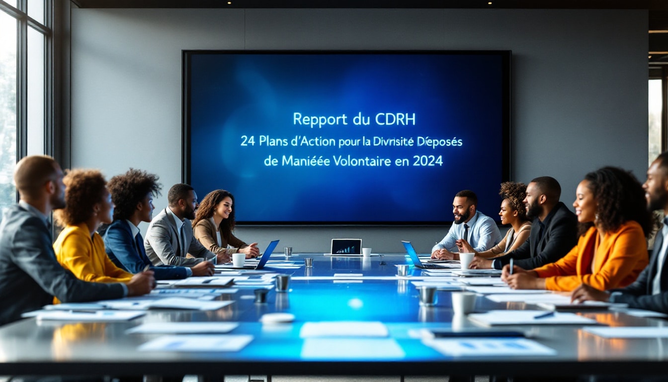 découvrez le rapport du cdrh présentant 24 plans d'action pour la diversité, déposés de manière volontaire en 2024. analyse des initiatives et impacts sur l'inclusion dans le milieu professionnel.