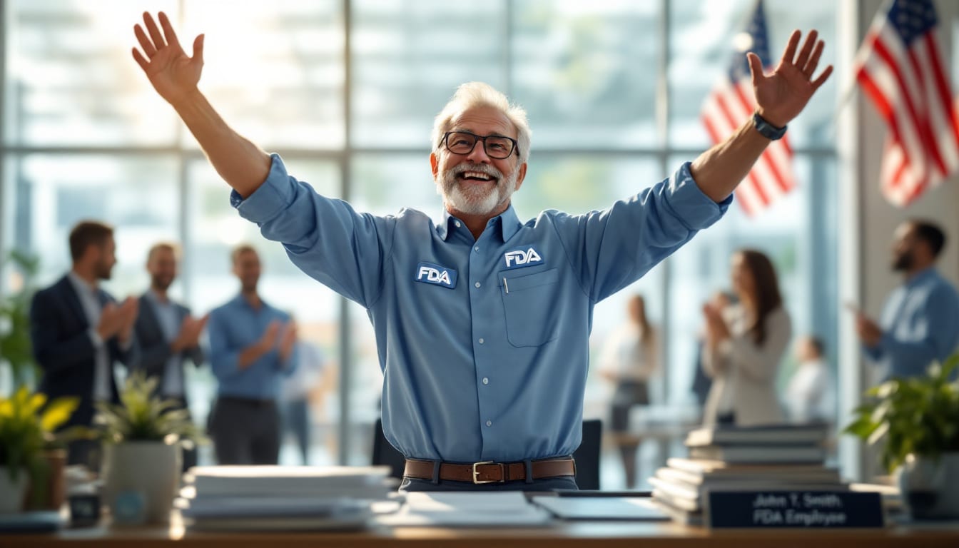 discover the poignant testimony of an employee of the fda whose dismissal has been overturned, expressing his deep gratitude towards america. an inspiring account of resilience and recognition in a challenging professional context.